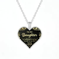 Toyella kćer voli ogrlica za privjesak za kćer zlatni tatu