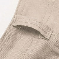 Muške modne labave velike pamučne kratke hlače Muški multi džep casual ulični stil Capris