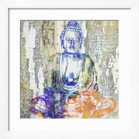 Bezvremenski Buddha II, Religija Svetska kultura UKLJUČEN U Art Print Wall Art by Surma Guillen Prodajena