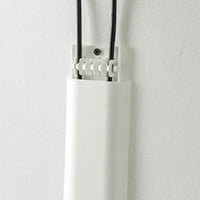 Kabelski poklopac kanala Zaštitni zidni kabel Wires HIDER, bijela