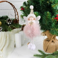 Pero anđeo privjesak Božićni ukrasi Božićna drvca Privjesak Dječji poklon Yutnsbel
