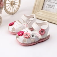Cipele za dijete Svjetlosne dječje cipele Cvijeće sandale TODDLER Baby Girls Baby Cipele Fancy Toddler Cipele
