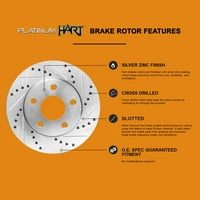 Hart kočnica prednja stražnja kočnica i rotori Komplet