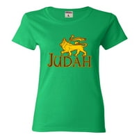 Žensko pleme Judah Lion Hebrew Izraelsite Majica