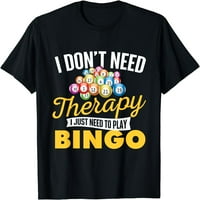 Samo treba igrati Bingo - Bingo Lover kockal kocken majica
