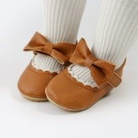Doskočene cipele mekani jedini cvjetni novorođeni novorođenčad Mary Jane Stanovi Baptizam haljine za