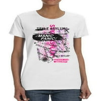 Majica majice manične panične azil žene -Manic Panic®, ženska XX-velika