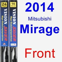 Mitsubishi Mirage Wiper set set set - Vision Saver