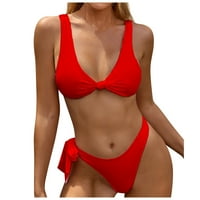 Dvije za žene jednodijelni trak od ispisanih kupaćih kostima Bikini plivanje plaže na plaži