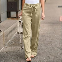 Fnochy kratke hlače za žene kratke hlače Cleariance Sport Casual Solid Boja Bonage Džepovi elastični
