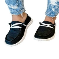 Lacyhop žene lagane prozračne platnene platforme cipele veličine 5,5-9,5