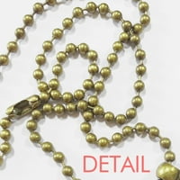 Kružna velika hladna dvadeset četiri solarna ogrlica Ogrlica vintage lančana privjesak na nakitu