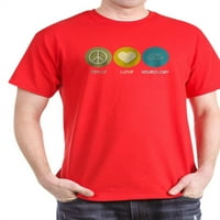 Cafepress - Mir Love Neurology Dark Majica - pamučna majica