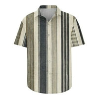 Košulje za muškarce sa dizajnom Ležerne prilike uz vintage cvjetni tisak ljetni tee Havajski majica