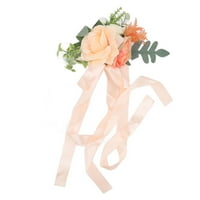 Flower za vjenčanje, lako viseći prekrasna stolica na stražnju cvjetne ukrase svijetla boja sa krpom