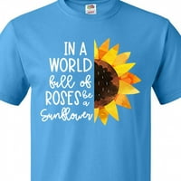 Inktastično ljeto u svijetu puno ruža biti majica suncokreta