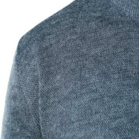 Muški džemperi Casual Slim Fit Osnovni džemperi vrhovi dugih rukava Pleteni termalni šunku navratnik