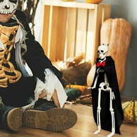 Pimelu Halloween ukrasi Halloween oženjeni par skeleti ukrasite, ukleti kuću zastrašujuće oreze za ljudske kosture, Groom skeleti Odmor za odmor rekvizicije