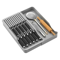 Tepsmf stalak za izvlačenje alata, kuhinjski pribor Organizator, ladica za domaćinstvo, kutija za odlaganje pretinca noža, horizontalni držač alata