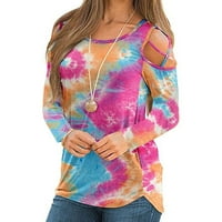 Cuoff ženske modne bluze Košulje padaju jesen zima labav čvrsti T-pulover dugih rukava plus veličina