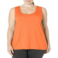 Paille Women THIrts bez rukava Vest za prevelike tenkove modne zabavne bluze narandžasti xxl