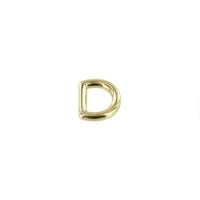 Zlatna ploča, D-prsten, čvrsti mesing-ll, višestruke veličine