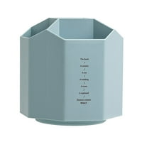 JPGIF 360 ° rotirajuća rezijnica Držač za držač za kancelarijski materijal skladištenje organiziraju za stol