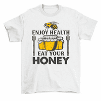Uživajte u zdravlju, pojedete svoju med majicu Honey Bee Tee Muške žene