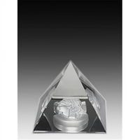ASFour Crystal 54- 3. L 3. H In. Crystal Piramid - Kleopatra egipatske figurice