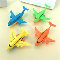 Airowin izdržljiv avionski autobus Airplane Model Toy Pull Back Planes Kids Voley poklon