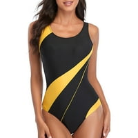 WoMne je jedno kupaće kupaće kostim rušene odjeće za plažu u grickaju decline jedno kupalište, veličina