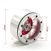 Carevas aluminijski aluminijski aluminijski kotač Rim Beadclow kotač za puhovi za zamjenu TR aksijalni