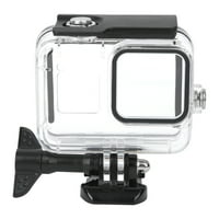 Dubina WaterpFoof Cover futrola za crna akcijska kamera s dodirnim zaslonom natrag na zadnjoj stražnjim