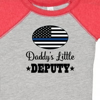 Inktastic za provedbu zakona šerif za zamjenicu beba Dječak dječak ili dječji dječji bodysuit