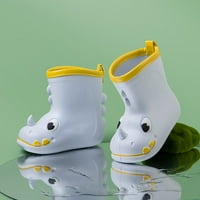 Crtane životinje Kišne čizme Toddler Kids Dječje djece Lightwight Vodootporne gumene cipele za dječake Djevojke Veličina 170