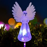 Do 50% popusta, DVKPTBK vanjski solarni anđeo svjetlosni višebojni LED vodootporni travnjak ukrasno