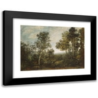 Ralph Albert Blakelock Black Modern Framed Museum Art Print pod nazivom - Pejzaž