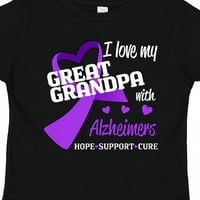 Inktastic Volim svoj sjajan djed sa Alzheimerima nada, podrška, liječenje Dječak za dječaka malih i