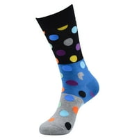 PXiakgy čarape za žene Muškarci Pamučni dama Uzorak Udobne čarape za ispis Čarape Dot Ležerne čarape Siva + jedna veličina