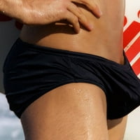 Muška plivanja kovčeg modnih muškaraca prozračne trupke hlače na plaži Čvrsta boja tekući rub donje