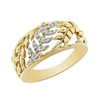 Nakit za žene zvoni cirkon dijamantski prsten za žene modni nakit dodaci za odmor za žene muškarci popularni zlatni slatki prsten trendi nakit za nju