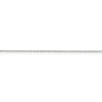 Sterling srebrna veza kabel kabel ogrlica privjesak šarm okrugli nakit za žene pokloni za nju