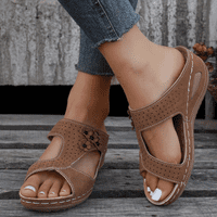 Ženske sandale za čišćenje modne žene sandale nose lijene ljetne ljude debelo-piletu cipele za papuče