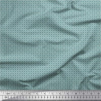 Soimoi Pamuk poplin tkanina Geometrijska malog otiska šivaće tkanine široko