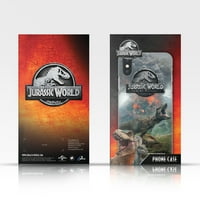 Dizajni za glavu Službeno licencirani Jurassic Svjetski ključ umjetnosti Mosasaurus Mekani gel Case kompatibilan sa Apple iPhone Pro max