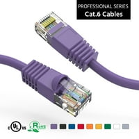 35ft CAT UTP Ethernet mreže podignuto kabl ljubičasta, pakovanje