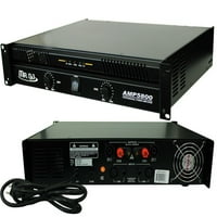 DJ Amp Pro Series Power PA DJ amplifikator 2U nosač za nosače Ch. Vati