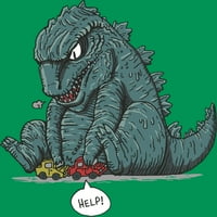 Little Kaiju Juniors Kelly Green Graphic Tee - Dizajn ljudi