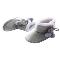Nokiwiqis dojenačke djevojke Zimske cipele, čvrste bobble pušačke patchwork čizme