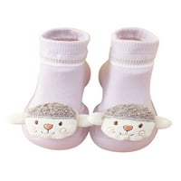 Djevojke Socks cipele na papučama na čarapima Visoki gornji kat skenira Dječja slatka prva šetnja cipela